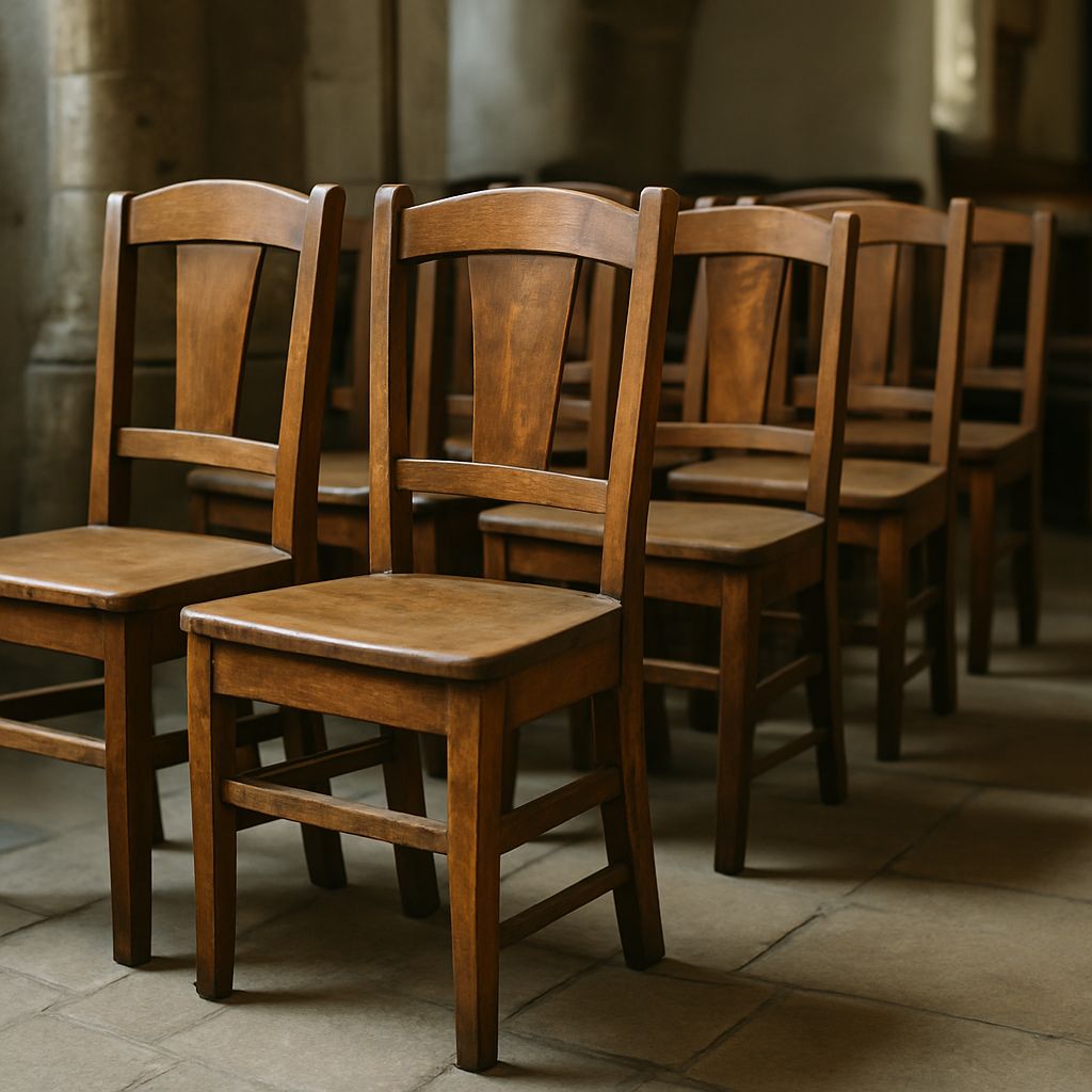 Kirchenstühle gebraucht
